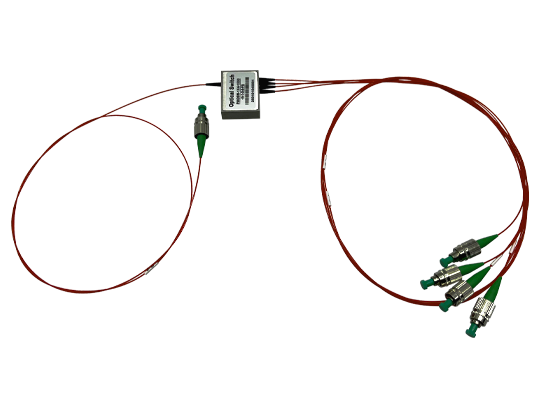 1&times;4 保偏光開關 - 廣西科毅光通信