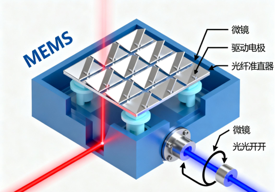 MEMS光開關(guān) 未來趨勢(shì) AIoT融合 MEMS光開關(guān) 未來趨勢(shì) AIoT融合