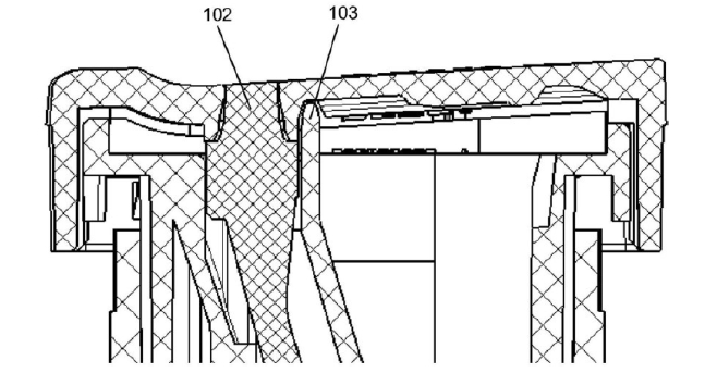 內(nèi)殼體隔離導(dǎo)光體示意圖防竄光開(kāi)關(guān)單導(dǎo)光體防護(hù)圖