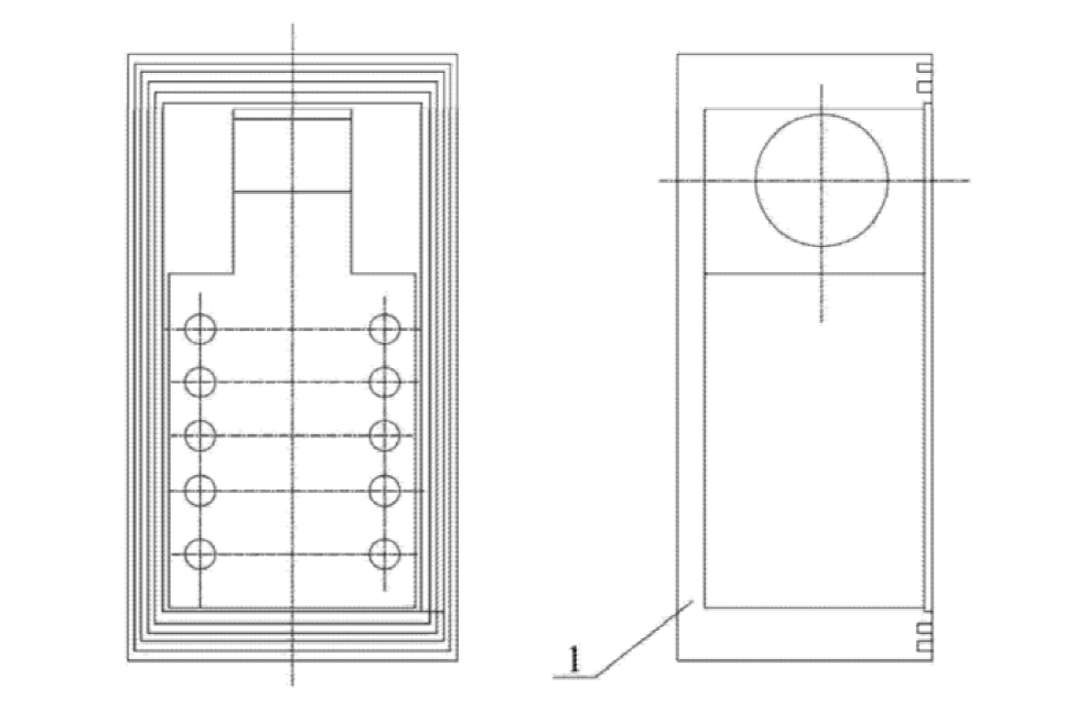 1×2機(jī)械式T型保偏光開關(guān)密封盒體設(shè)計圖  - 廣西科毅光通信