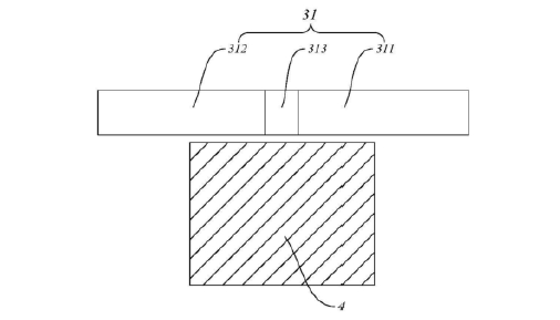 MEMS光開(kāi)關(guān)側(cè)視圖永磁體布局電磁熱驅(qū)動(dòng) - 廣西科毅光通信