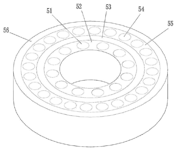 徑向多層嵌套壓電堆結構圖 - 廣西科毅光通信