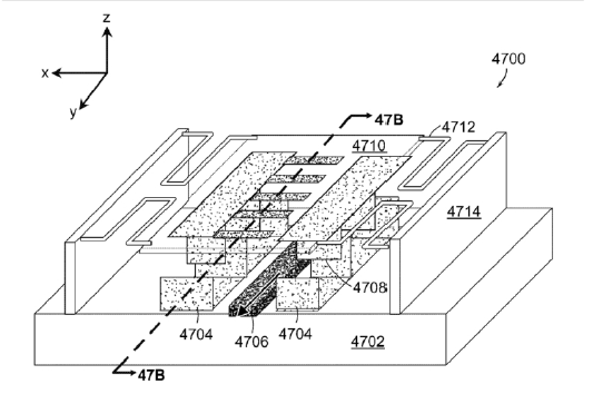 梳狀驅(qū)動器MEMS光開關(guān)透視圖 - 廣西科毅光通信