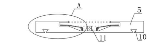 抗干擾保偏型磁光開(kāi)關(guān)底座內(nèi)部結(jié)構(gòu)示意圖 - 廣西科毅光通信