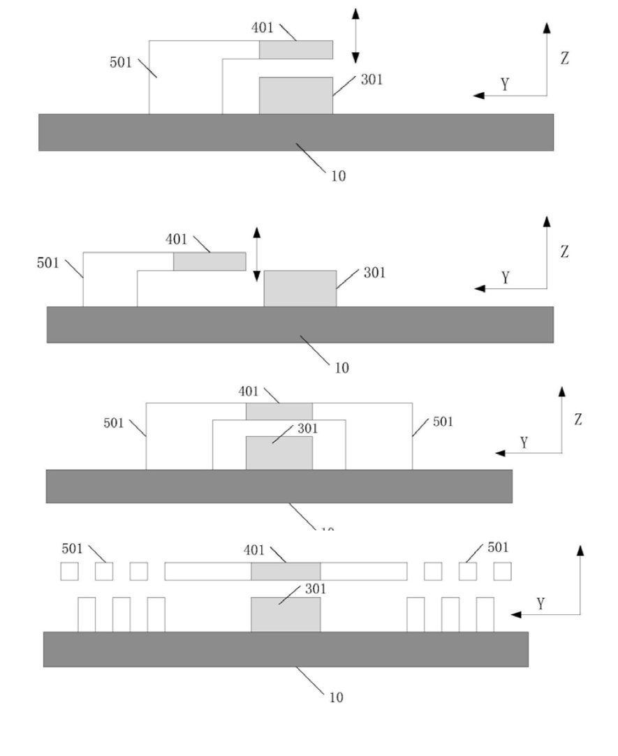 多種相位調(diào)節(jié)驅(qū)動結(jié)構(gòu)示意圖，包括懸臂梁、彈簧與梳齒驅(qū)動器 - 廣西科毅光通信科技有限公司