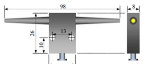 VOA SM 手調(diào)衰減器產(chǎn)品尺寸圖 - 科毅光通信 VOA SM 手調(diào)衰減器產(chǎn)品尺寸圖 - 科毅光通信