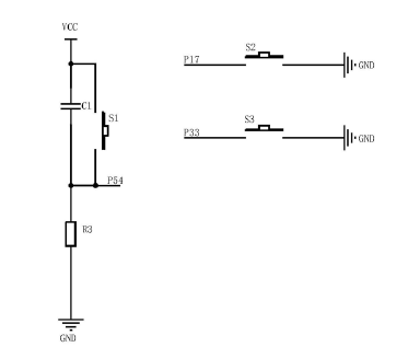 按鍵模塊電路原理圖 - 廣西科毅光通信