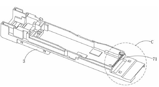 MPO光模塊底座示意圖-廣西科毅光通信